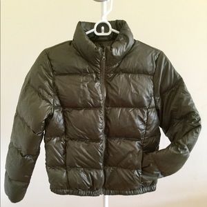 J crew lightweight down jacket